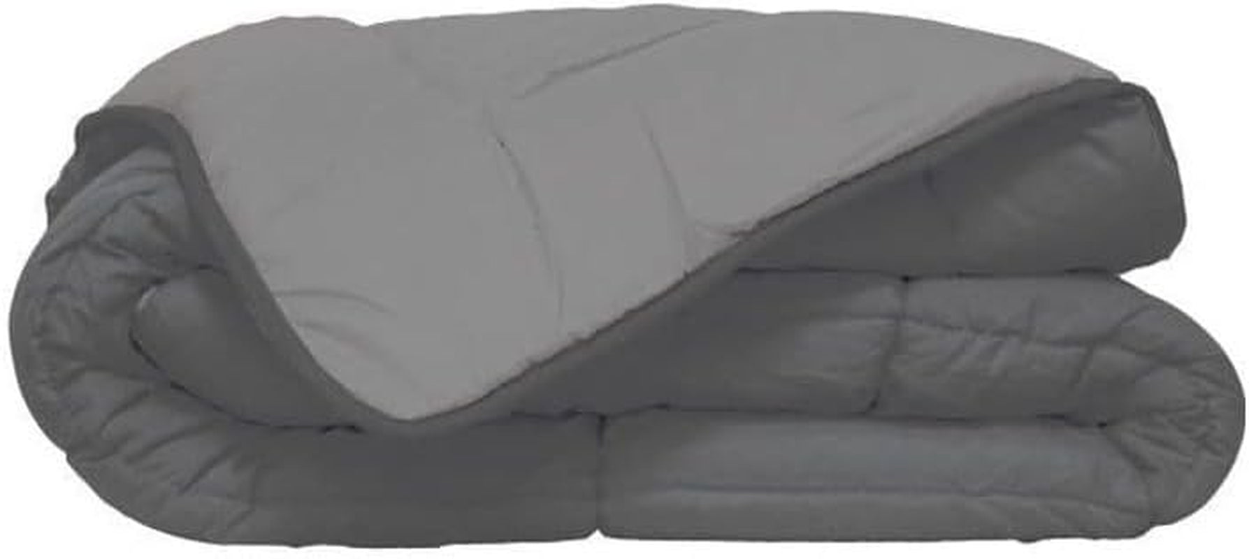 Copripiumino Poyet Motte Calgary Poliestere Acciaio/Argento, Poliestere, Acciaio/Argento, 220X160X1 Cm Piumini e Trapunte Naty Shop 240X220X1 Cm