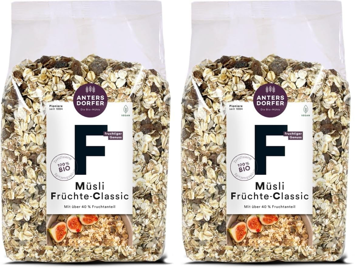Muesli classico con frutta, 1 kg