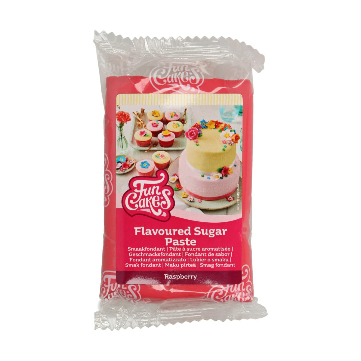 Fondente Funcakes Al Gusto Meringa: facile da usare, liscio, flessibile, morbido e malleabile, perfetto per decorare torte, kosher e senza glutine. 1 chilogrammo