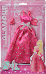 Simba 105723369 - Steffi Love Glamour / Set vestiti per bambole / 3 articoli assortiti / È incluso un solo articolo / Abito da ballo per tutte le bambole da 29 cm / Bambola non inclusa