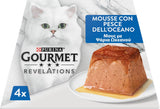 Revelations cibo umido per gatti con pesci dell'oceano, 24 x 57 g