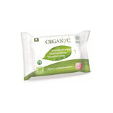 Salviette intime Organyc Moist, realizzate in cotone organico certificato al 100% - 4 confezioni da 20 salviette (80 salviette in totale)