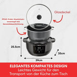Pentola a cottura lenta Instant Pot Superior, Multicooker da 7,1 L, 4 funzioni di cottura, Pentola a cottura lenta da 800 W Naty Shop