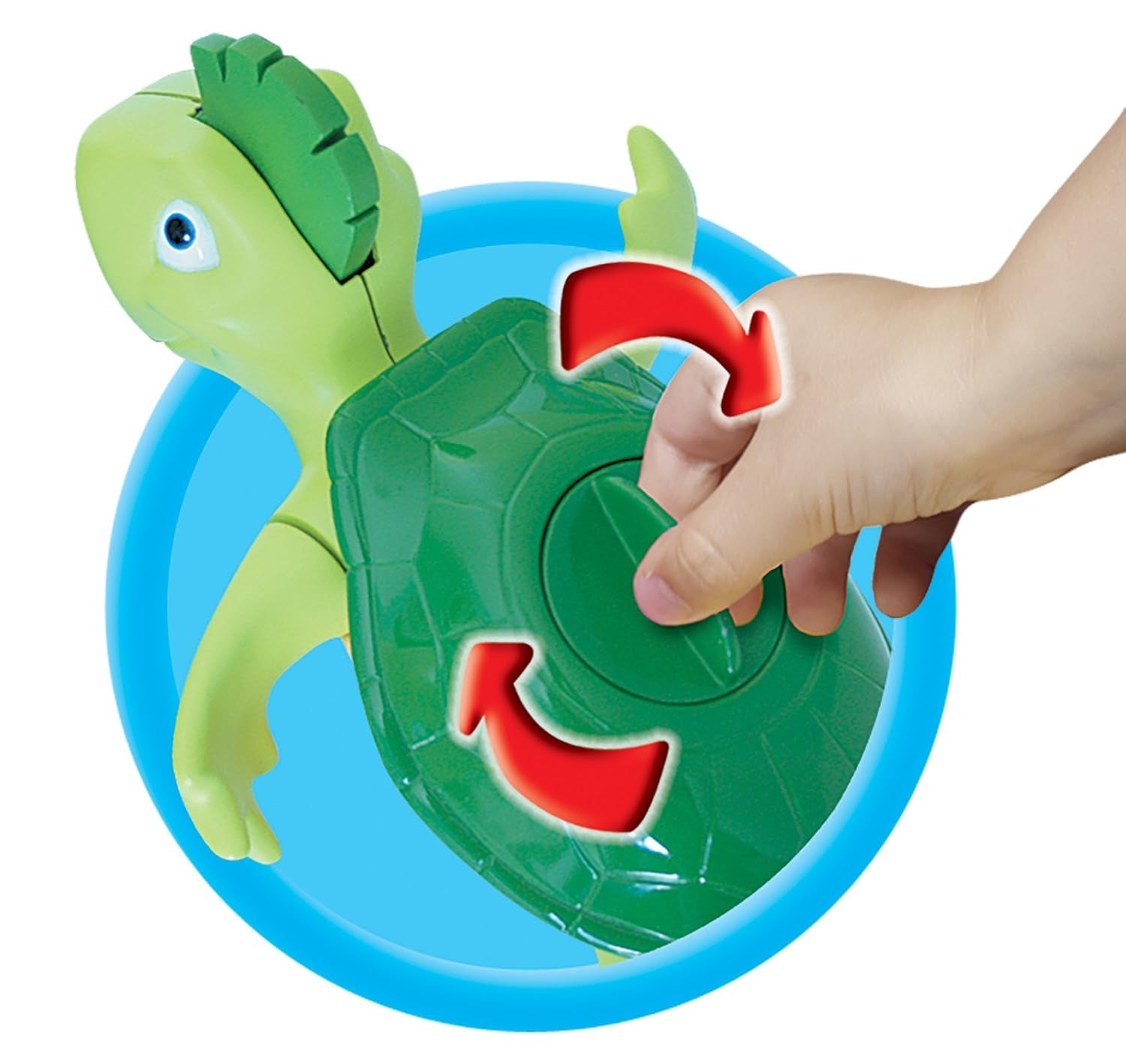 TOMY Gioco acquatico per bambini "Plantschi la tartaruga che canta" multicolore, giocattolo di alta qualità per bambini con musica, combina giocattolo da bagno e giocattolo musicale, a partire da 12 mesi! Giocattolo da bagno per giochi acquatici Jucarii Bebe Naty Shop