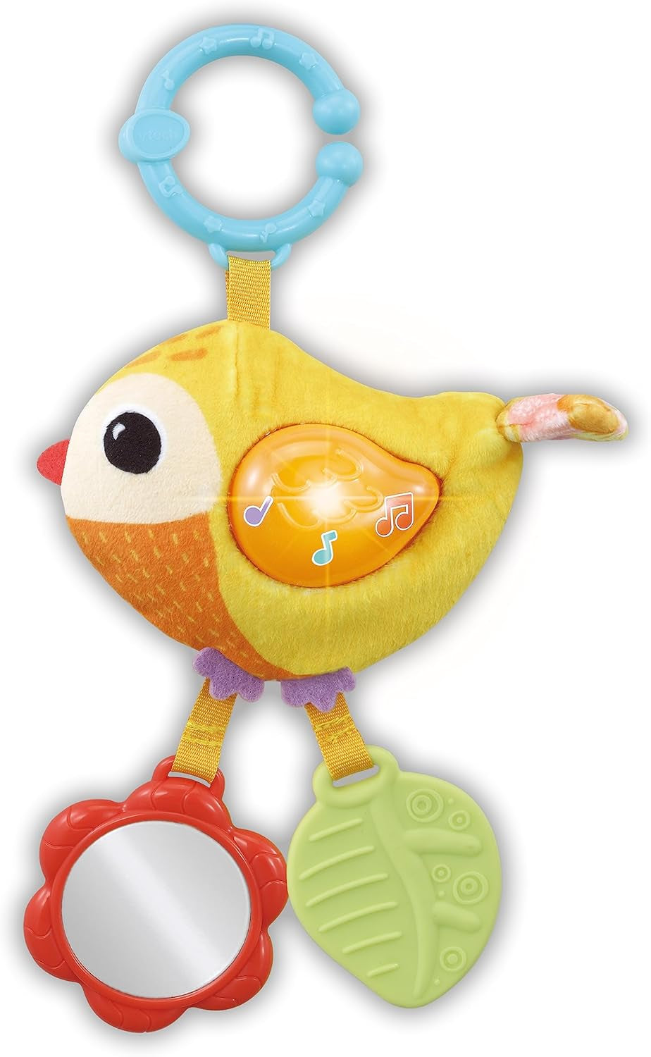 VTech Baby - Set regalo Amici Animali per Bebè - Set di giocattoli con libro in stoffa, uccellino che canta e sonaglio zebrato - Per bambini da 0 a 24 mesi Naty Shop