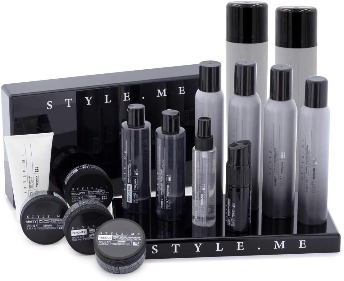 Style.Me spray districante Prodotto per districare i capelli. Prodotto districante istantaneo di Termix. Formula arricchita con olio di ricino. Formato: 200 ml. Prodotti districanti per capelli Naty Shop