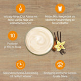 KRÜGER YOU Chai Latte Vanilla Cinnamon, preparato istantaneo per bevande a base di latte, aromatizzato con vaniglia e cannella, 250 g (10 buste da 25 g)