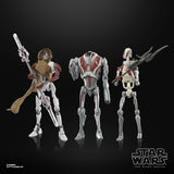 Star Wars Black Series Magna Raider, Super Battle Droid, Jedi Battle Droid: Survivor Action Figures Confezione da 3, Scala 15 cm Action Figure Naty Shop