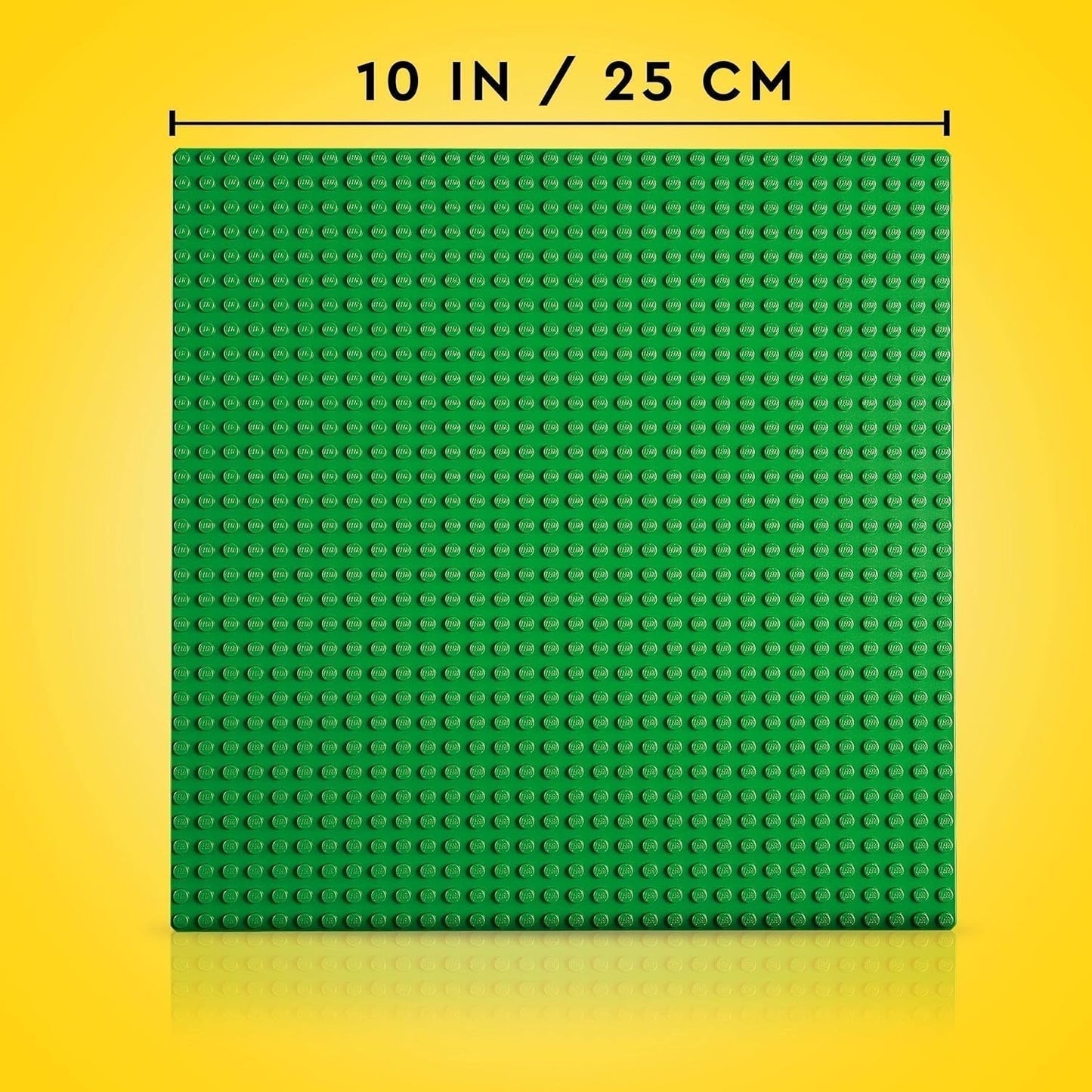 LEGO 11023 Piastra da costruzione classica verde, piastra di base quadrata con rientranze 32X32 come base per la costruzione e altri set LEGO Set da costruzione Besuche den LEGO-Store
