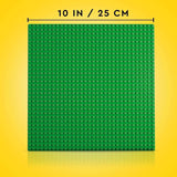 LEGO 11023 Piastra da costruzione classica verde, piastra di base quadrata con rientranze 32X32 come base per la costruzione e altri set LEGO Set da costruzione Besuche den LEGO-Store