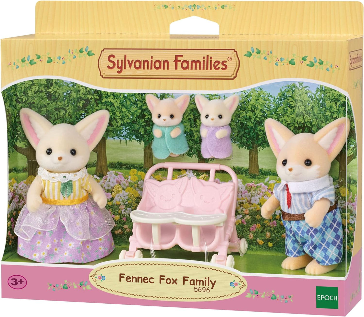 Sylvanian Families L5696 Famiglia di volpi del deserto