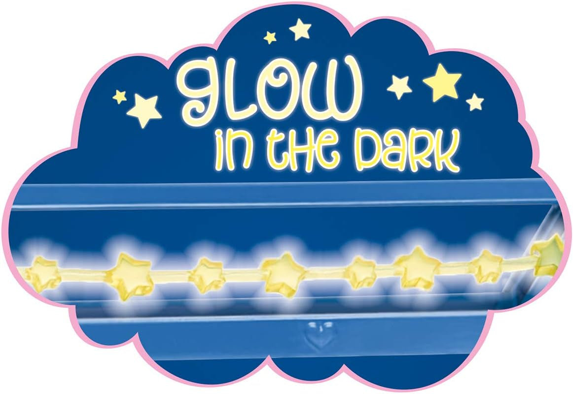 Simba Steffi Love Sweet Dreams / Bambolina carina e culla / con funzione fosforescente / 12 pezzi / 29 cm / Per bambini dai 3 anni in su