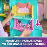 DREAMWORKS GABBY'S DOLLS HOUSE: THE MOVIE - Sala del portale La cucina cosparsa di zucchero di Kuchi con personaggio e accessori, dai 3 anni in su