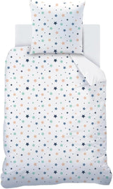 Set biancheria da letto per bambini, reversibile, Stars Bedding - bambini Naty Shop