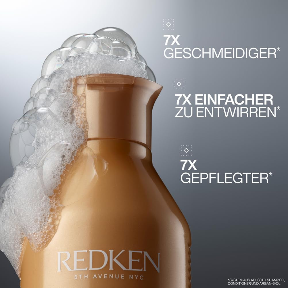 Redken, Shampoo per capelli secchi e sfibrati, rivitalizza e idrata Redken Doccia e Bagno