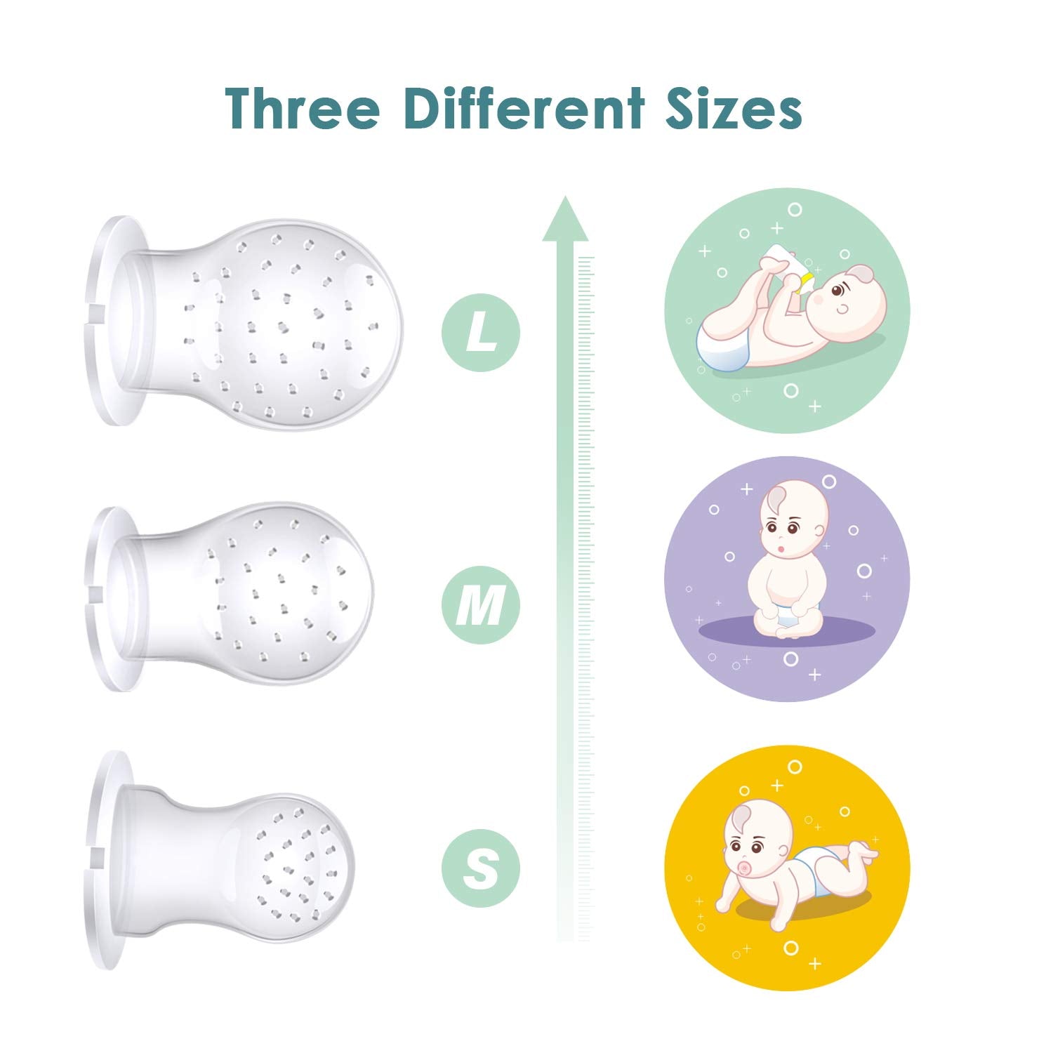 Tétine Pour Bébé/Tétine à Fruit/Tetine Grignoteuse Bebe/Tétine D'alimentation Pour Bébé - Giocattolo per la dentizione Pour Bébé, senza BPA (confezione da 2)