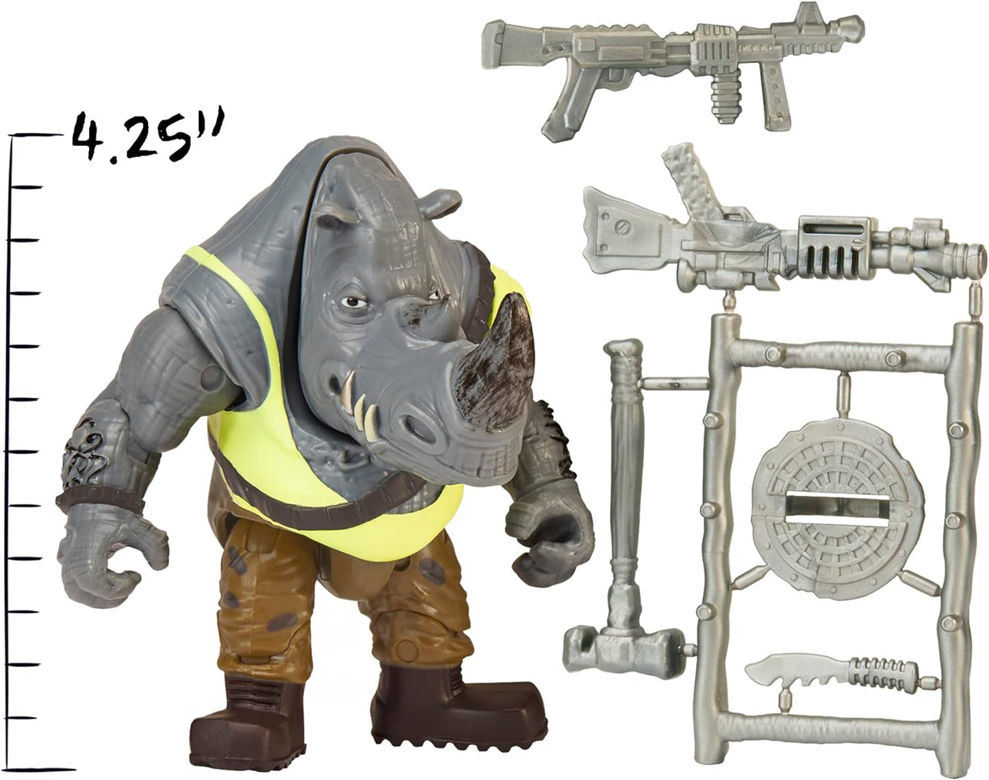 Teenage Mutant Ninja Turtles - Rocksteady Base Figure Action figures Naty Shop