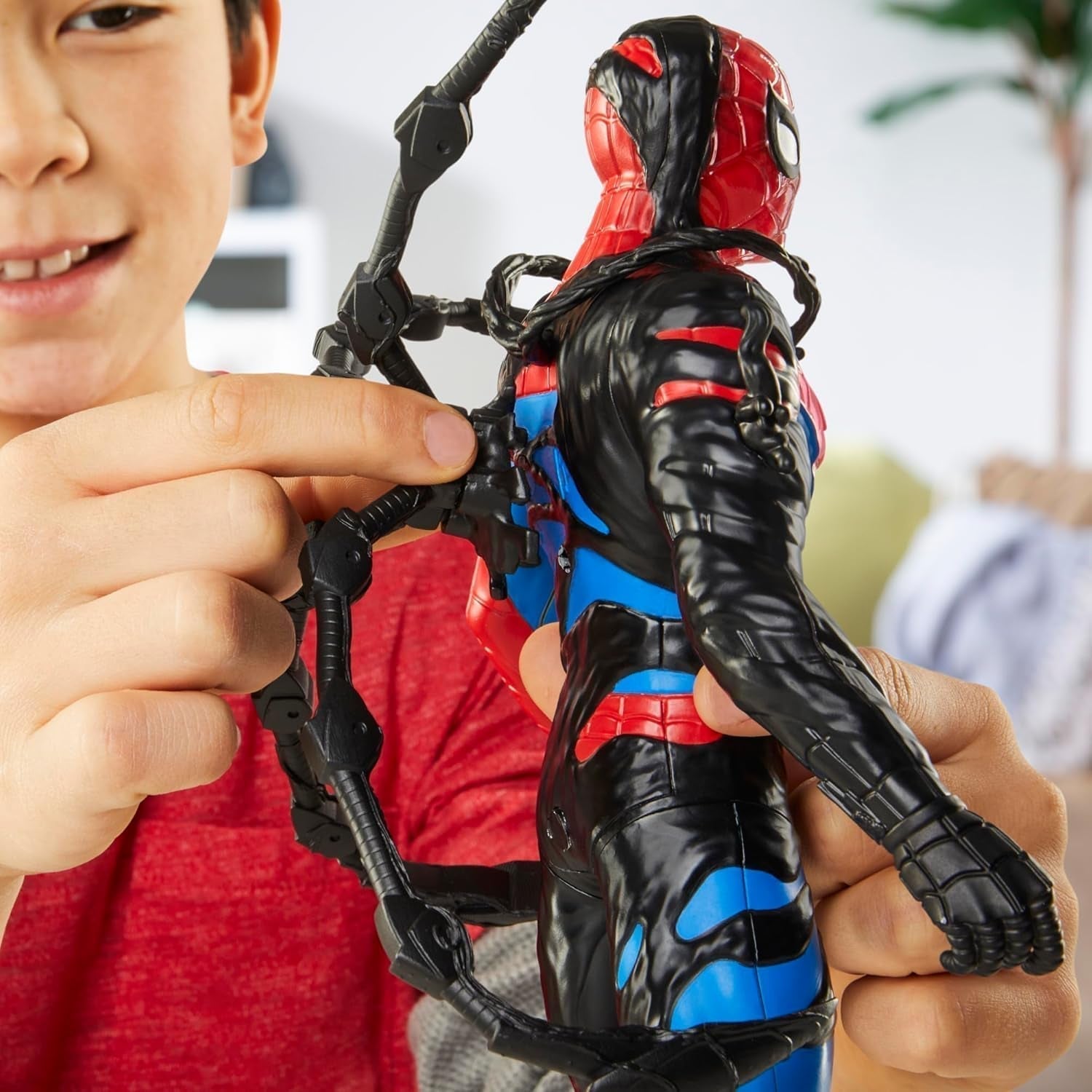 Marvel Spider-Man Venomversus Spider-Man Color Changer Action Figure con Accessori Action figures Naty Shop