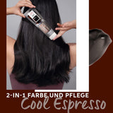 Wella Professionals Color Fresh Mask Cool Espresso - trattamento per rivitalizzare e cambiare il colore dei capelli - tonalità nutriente con olio di avocado - per capelli neri e neri - 150 ml Naty Shop Hair Mask