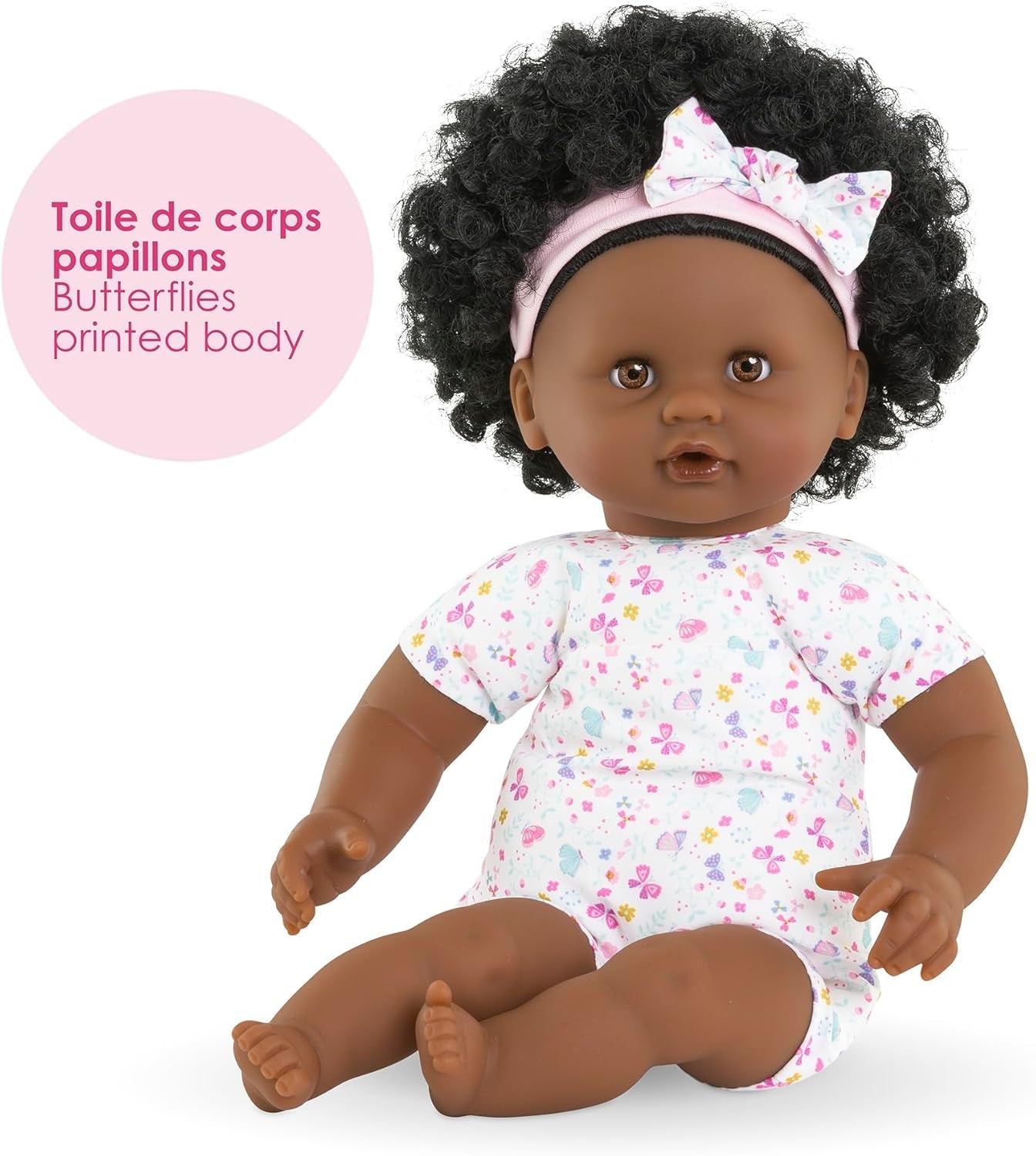 Corolle - La mia prima bambola, Baby Calin Caroline, 30 cm, da 18 mesi, 9000100820