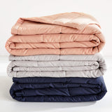 Coperta pesata Casper, 9 kg, grigio Trapunte e trapunte Naty Shop