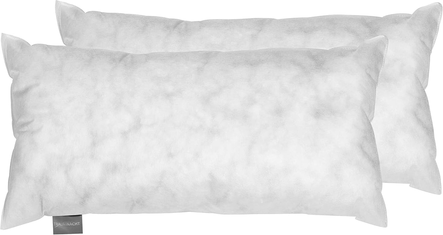 Traumnacht Green Basic Pillow Set composto da due cuscini 80 X 80 Cm, certificato Oeko-Tex, prodotto secondo lo standard di qualità tedesco Naty Shop cuscini standard 40X 80 Cm