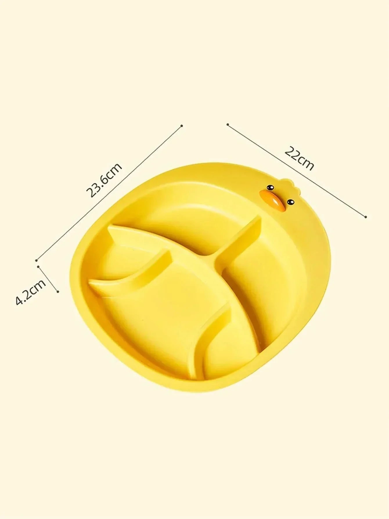 Piatto in plastica per bambini Nati Shop
