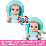 Barbie Skipper bambola e accessori Playset Cibo Babysitting Set Giocattolo che cambia colore HTK35