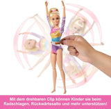 Divertente set da gioco Barbie Ginnastica con trave di equilibrio e oltre 10 pezzi a tema per storie vincenti, HRG52