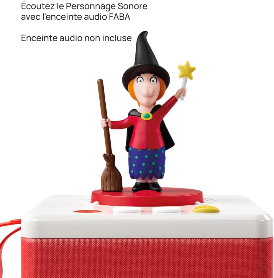 Figura sonora La strega dell'aria - fiabe e racconti sonori - giocattolo, contenuto educativo, versione francese, bambini 2-4 anni Giocattoli Bebe Naty Shop