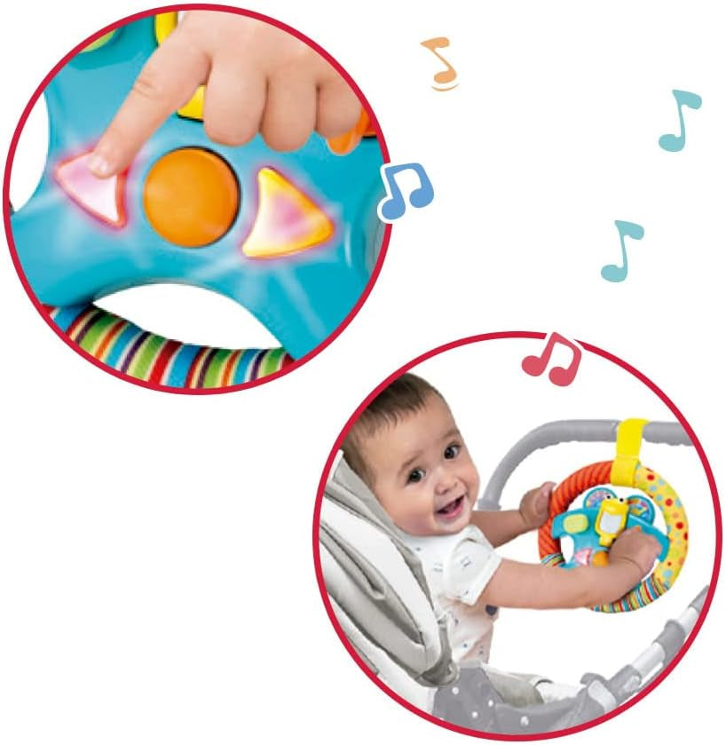 giocattolo per bambini di colore per bambini Wheel N Sounds Driver Baby Toys Naty Shop