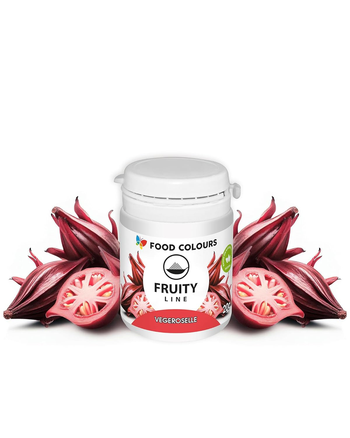 Colorante alimentare in polvere colorante naturale Linea Fruttato MIRTILLO 20G colorante naturale in polvere per creme glassa pan di spagna in polvere colorante alimentare per bevande gelatine
