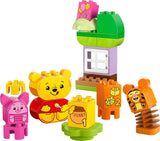 LEGO DUPLO - Disney Winnie the Pooh's Birthday Party - giocattolo educativo per bambini in età prescolare - set di 3 minifigure tra cui Winnie the Pooh, Tigro e Maialino - idea regalo per ragazzi e ragazze da 1,5 anni 10457 Beuche set da costruzione den LEGO-Store