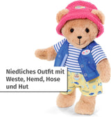 Costume da pescatore Teddy Baby Born con canna da pesca per bambole da 43 cm e orsacchiotto, 835982 Zapf Creation