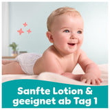 Salviettine umidificate Pampers Sensitive, 6 confezioni da 80 salviette = 480 salviette, senza profumo, per una pulizia delicata e delicata
