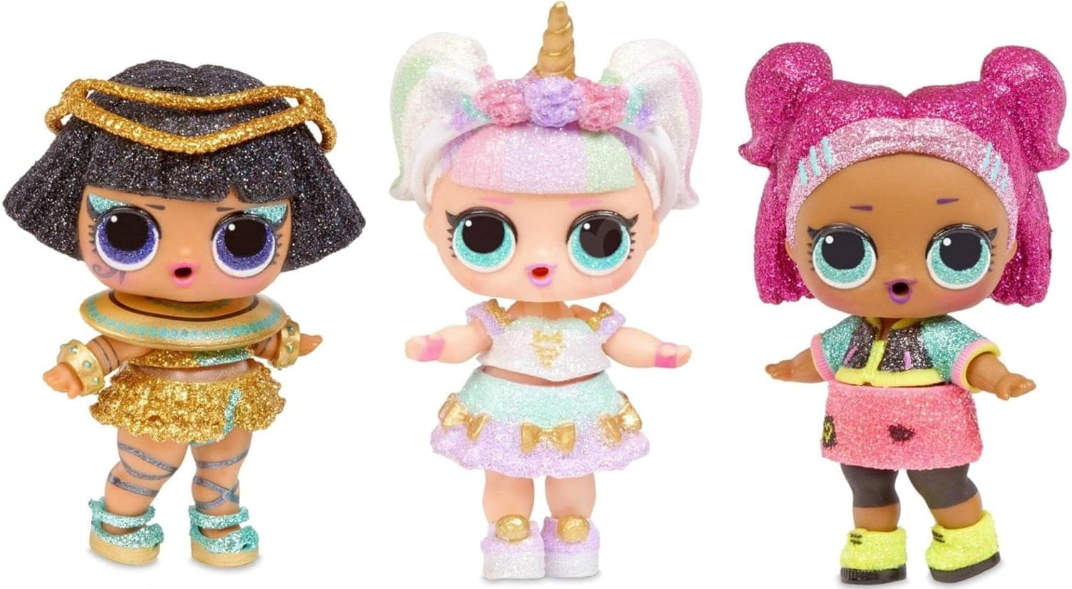 LOL Surprise Glitzer Series - Glitzer-Puppen in 12er-Pack - 80+ sorprese con pupazzi, abiti, accessori e altro ancora - Spielzeug mit Wasserüberraschung - Für Mädchen und Jungen ab 4 Jahren
