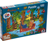 Il topo nella giungla (puzzle per bambini) Titolo predefinito del puzzle Naty Shop
