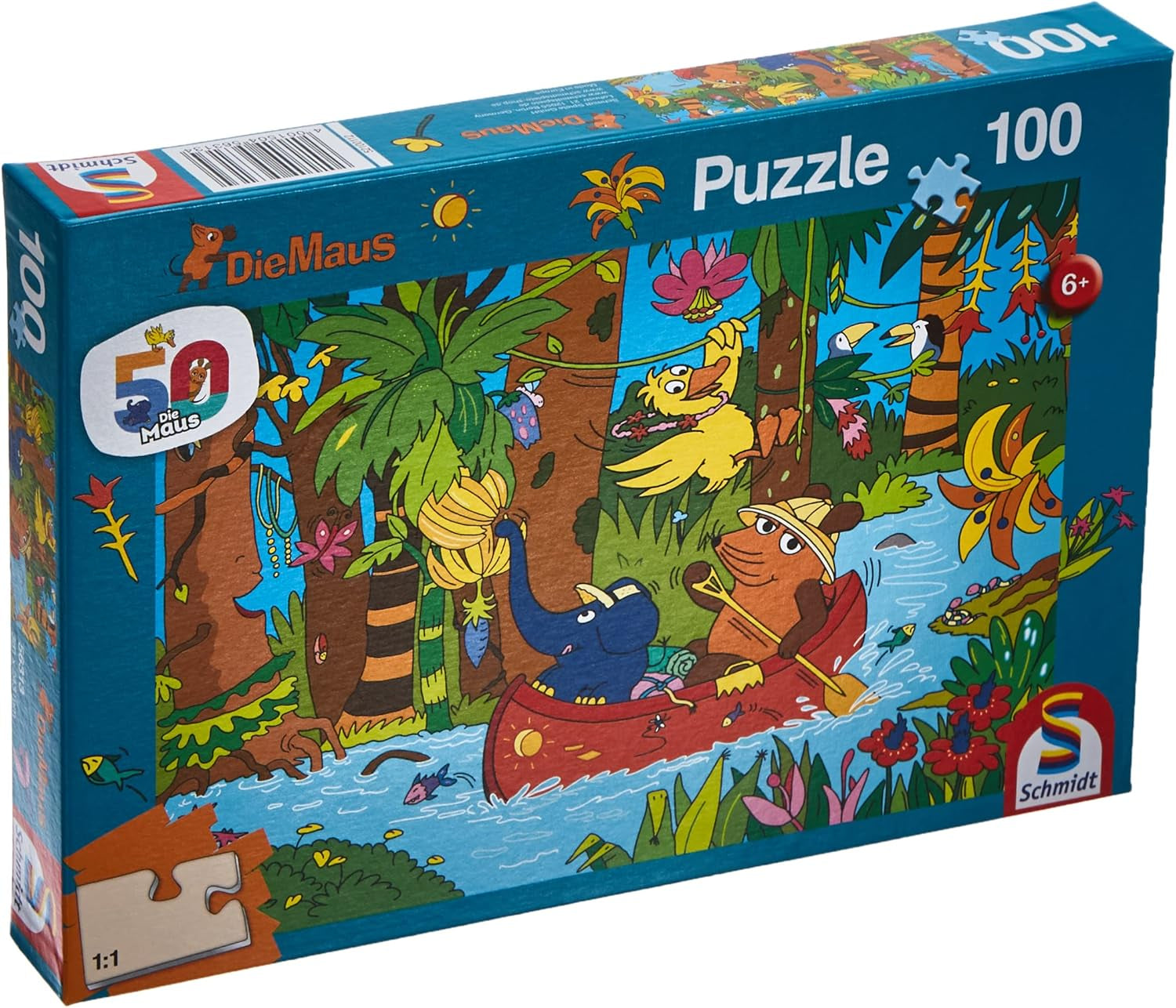 Il topo nella giungla (puzzle per bambini) Titolo predefinito del puzzle Naty Shop