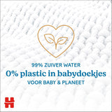 Salviette umidificate Huggies naturalmente biodegradabili per bambini sensibili, 8 x 48 salviette, confezione sfusa