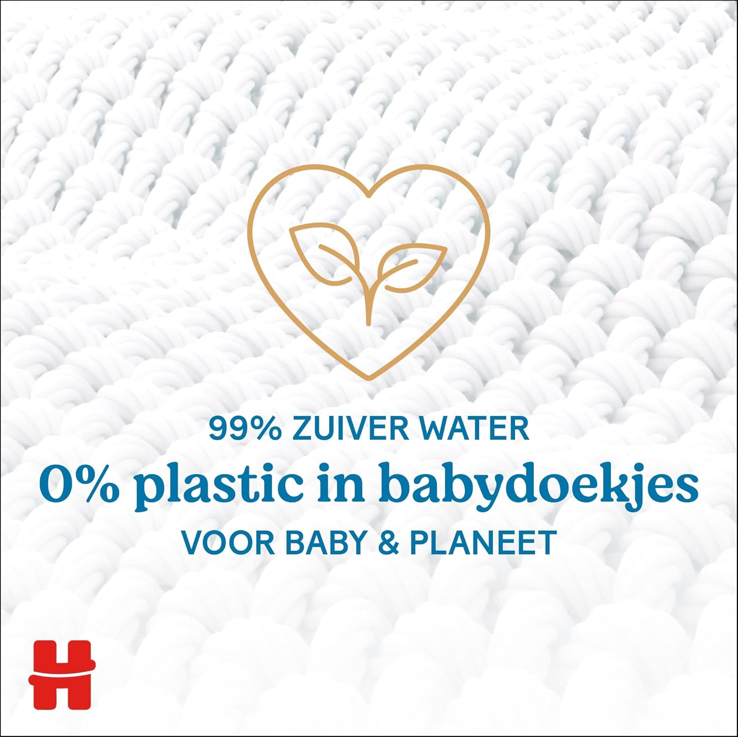 Salviette umidificate Huggies naturalmente biodegradabili per bambini sensibili, 8 x 48 salviette, confezione sfusa