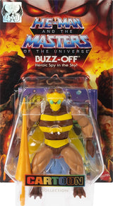 Masters of the Universe Origins Action Figure Buzz-Off dalla collezione cartoon, alta circa 14 cm, da TV anni 80, Bee Leader con ali e occhiali con Javelin, JBM88 Action figures Naty Shop