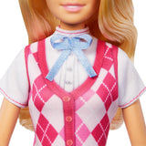 Barbie Malibu e accessori da Barbie Mysteries: The Secret Horse Adventure, inclusa bambola alla moda, completo da equitazione staccabile e casco, HXJ38