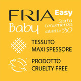 Salviette umidificate Easy Baby con Aloe Vera ed Estratto di Miele Idratante per la Pelle, Dermatologicamente Testate, Confezione da 330 Salviette