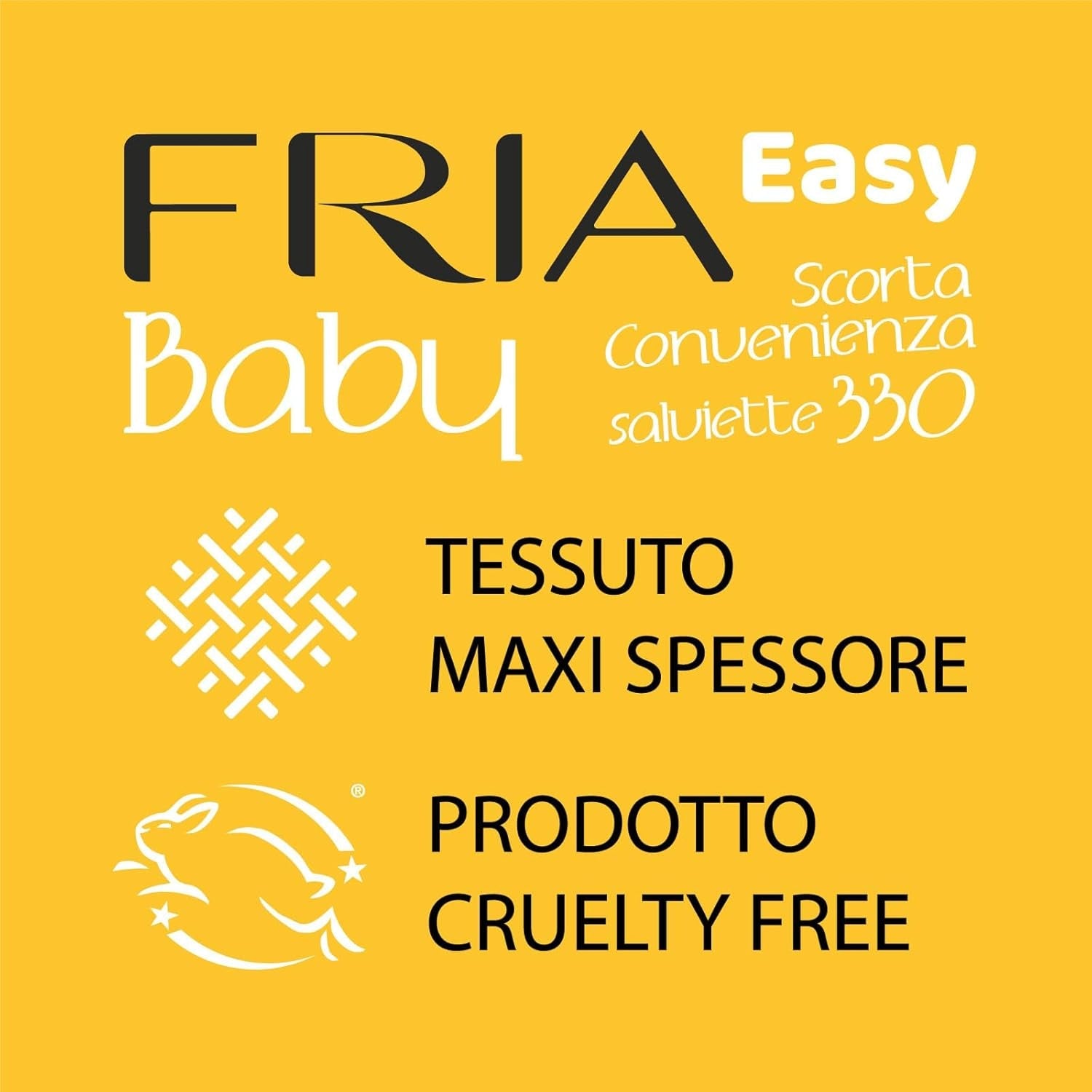 Salviette umidificate Easy Baby con Aloe Vera ed Estratto di Miele Idratante per la Pelle, Dermatologicamente Testate, Confezione da 330 Salviette