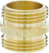 Nipplo filettato in ottone Gardena: connettore in ottone per il collegamento su entrambi i lati, ad es. alle pompe, filettatura tubo 26,5 mm (G 3/4 pollici) (7260-20)