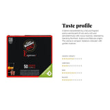 Caffè Vergnano 1882 - Èspresso Kompostierbare Kaffeekapseln, compatibile con Nespresso, Cremoso (Creamy) - Packung Enthält 50 Kapseln