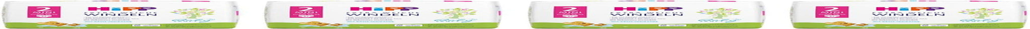 Mini pannolini HiPP Babysanft taglia 2 in confezione da 2 settimane (124 pannolini)