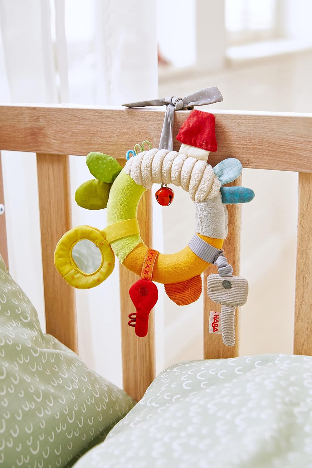 HABA 306453 - Figura appesa Primo set di chiavi, figure mobili e pendenti da 6 mesi Giochi per bambini Naty Shop