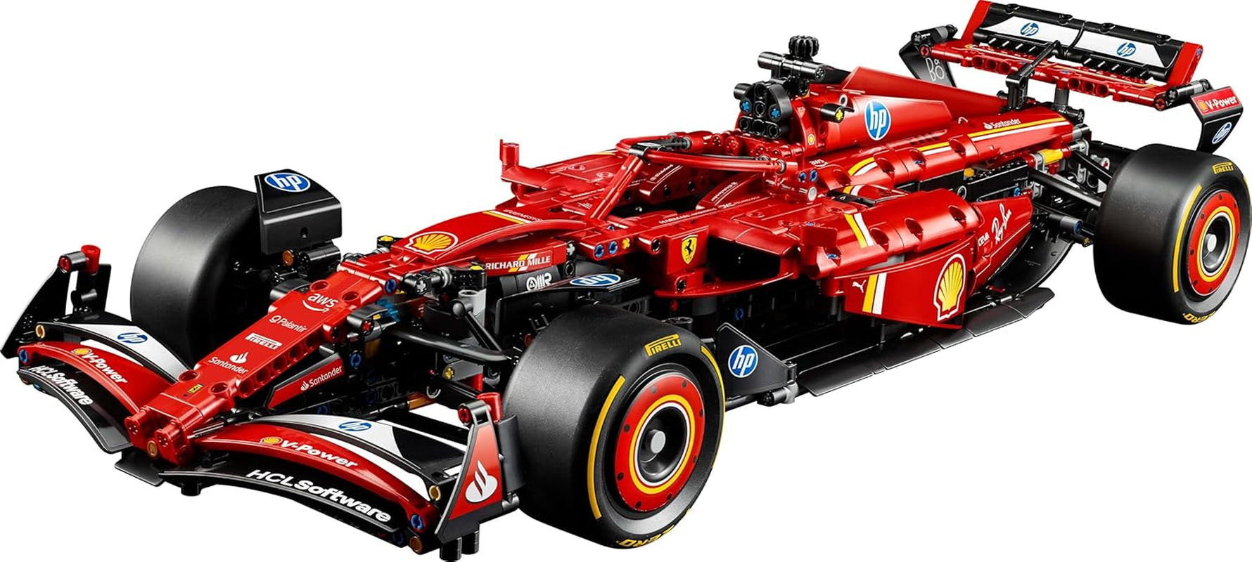 LEGO Technic Auto da corsa Ferrari SF-24 F1 - Modellino di auto per adulti - Set da collezione Formula 1 - Motore V6, cambio, sterzo e DRS in scala 1:8 - Regalo per gli appassionati di sport motoristici e auto da corsa 42207 Set di costruzione Beuche den LEGO-Store