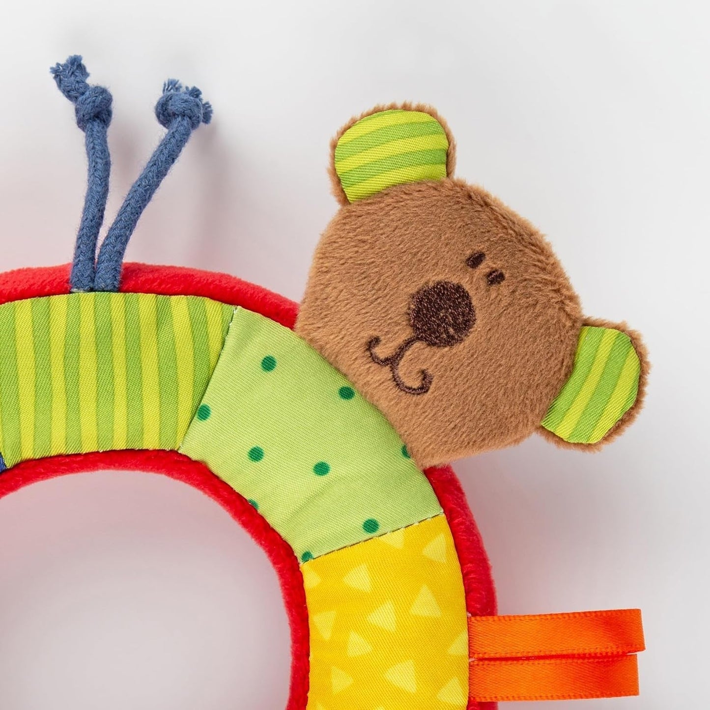 SIGIKID 40490 Anello attivo Baby Activity PlayQ Giocattolo per bambine e bambini consigliato per bambini a partire da 3 mesi multicolore Baby Toys Naty Shop